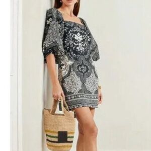 CARA CARA Size S - NWOT Elegant Black and Cream Women's Dress